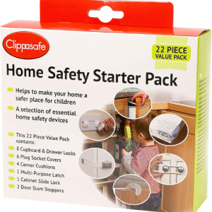 Clippasafe Home Safety Starter Pack (EU) 22 Pieces