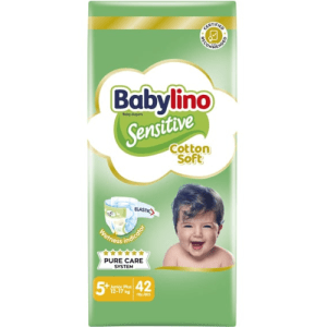 Babylino Sensitive Diapers Junior Plus No.5+