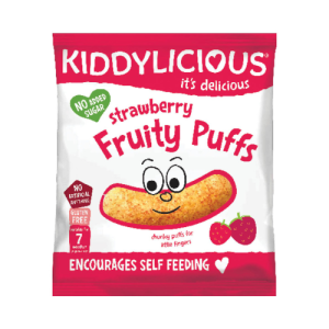 Kiddylicious Chunky Puffs Strawberry
