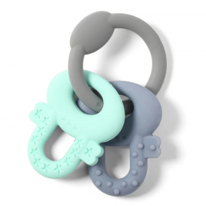 Babyono Ortho Teether – Blue/Grey