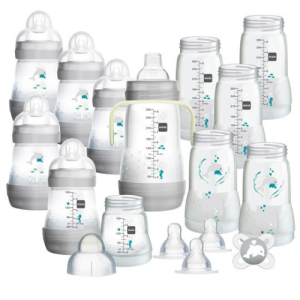 MAM Anti-Colic Self Sterilizing Bottles – Newborn