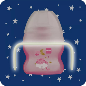 MAM Starter Cup Night Flow 150ml Pink