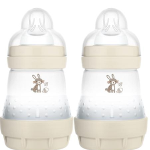 MAM Anti-Colic Bottle 160ml 2 Pk - Assorted