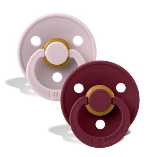 BIBS Pacifiers 2 Pack – Pink Plum & Elderberry