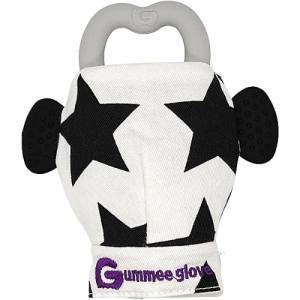Gummee Glove Teething Mitten & Heart Shaped Ring- Assorted