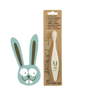 Jack N’ Jill Bio Toothbrush (6m+) Compostable & Biodegradable Handle - Assorted