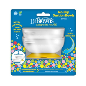Dr. Brown's No-Slip Suction Bowls