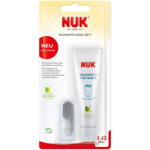 NUK Tooth & Gum Cleanser Set 3-12m