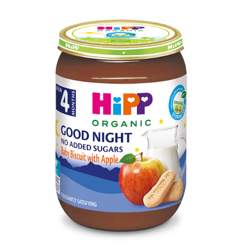 HiPP Jars - Goodnight Baby Biscuit with Apple - 190g