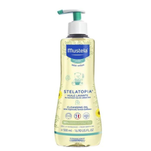 Mustela Stelatopia Cleansing Oil For Atopic-Prone Skin