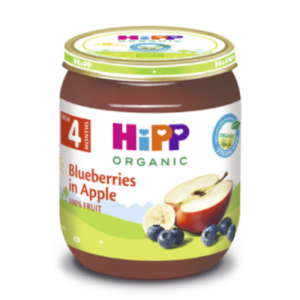 HiPP Jars - Blueberries In Apple – 125G