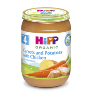HiPP Jars - Carrots and Potato with Chicken - 190g