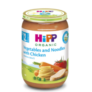 HiPP Jars - Vegetables and Noodles with Chicken - 220g