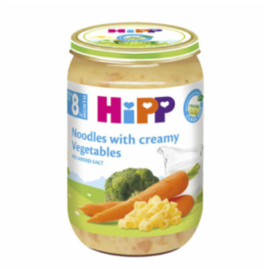 HiPP Jars -  Noodles with Creamy Vegetables - 220g