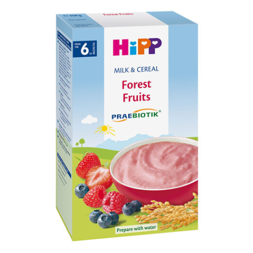 HiPP Baby Cereal - Milk and Forest Fruit - 250g