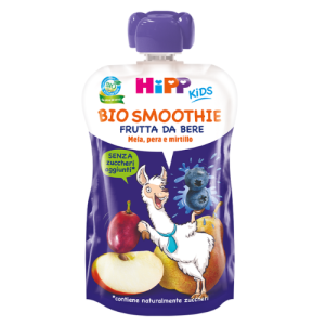 HipP Pouch -Bio Smoothie - Apple, Pear and Blueberry - 120ml