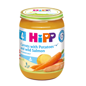 HiPP Jars - Carrots, Potatoes and Wild Salmon - 190g