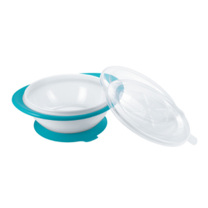 Nuk Easy Learning Feeding Bowl With Lid - Assorted