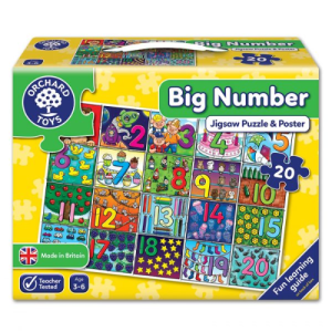 Orchard Big Number Jigsaw Puzzle