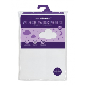 Clevamama Waterproof Fitted Mattress Protector 70x140