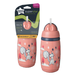 Tommee Tippee Insulated Straw Cup 12m+ - Assorted