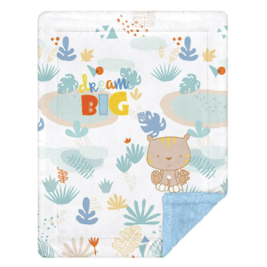 Baby Mink Super Soft Comforter With Embroidery 130x100cm - Assorted