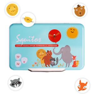 Squitos Citronella Stickers