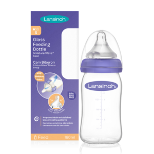 Lansinoh Glass Feeding Bottle 160ml