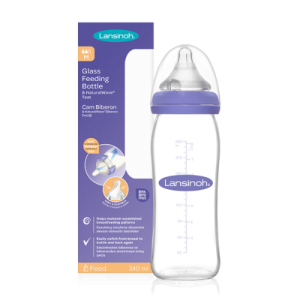Lansinoh Glass Feeding Bottle 240ml