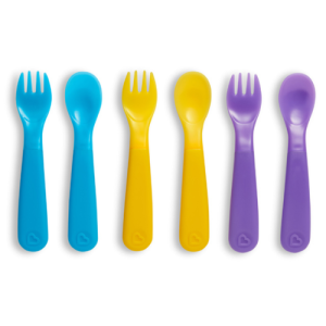 Munchkin ColorReveal Color Changing Toddler Forks & Spoons