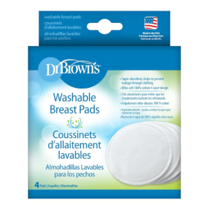 Dr. Brown’s® Washable Breast Pads X4