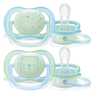 Avent Ultra Air Night Soother 0-6m - Blue