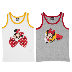 Disney Baby Minnie Mouse Undershirt x2