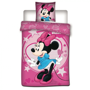 Minnie Single Duvet Cover & Pillowcase Set
