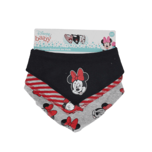 Disney Baby Minnie & Mickey Mouse Bibs 3pcs