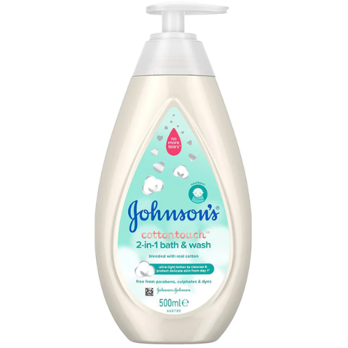 Johnsons - Cottontouch 2 in 1 Bath&Wash