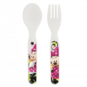 Disney Minnie Mouse Plastic Cutlery Set