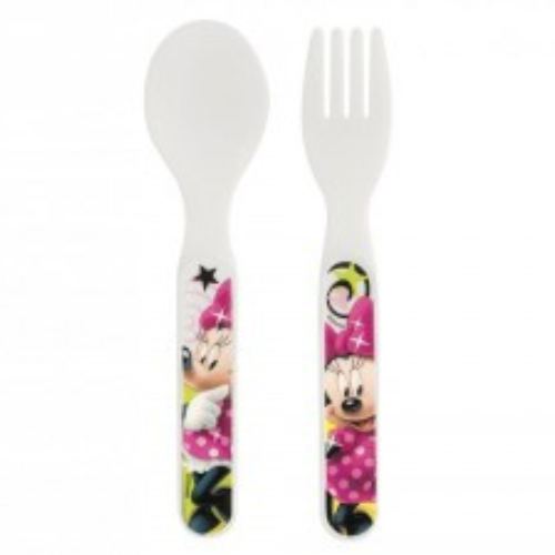 Disney Minnie Mouse Plastic Cutlery Set