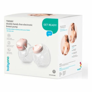 Babyono TWINNY Double Hands Free Electronic Breast Pump