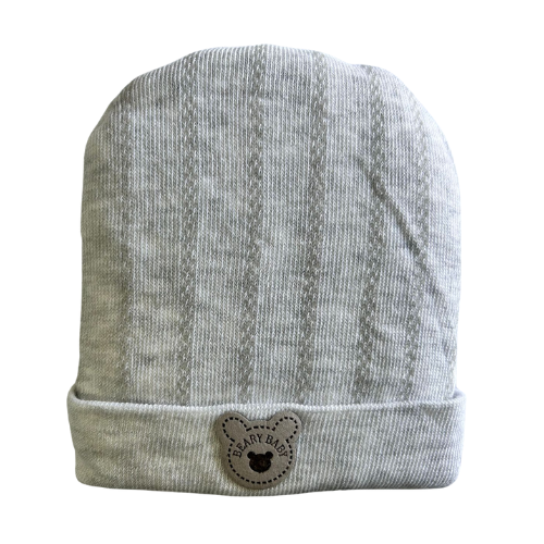 Warm Baby Hat - Grey