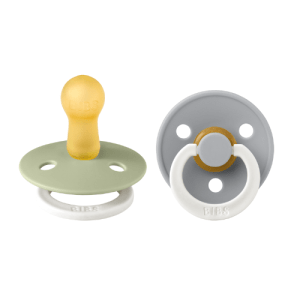 BIBS De Lux Sage Night Glow Size 1