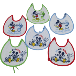 Disney Bibs x6 -