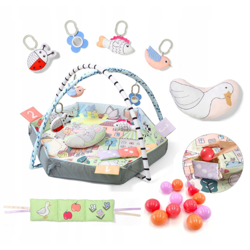 Babyono Playmat Funny Farm - Image 2