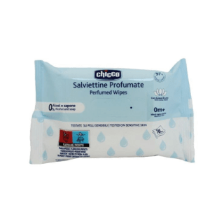 Chicco Parfumed Wipes 97% Water 16psc
