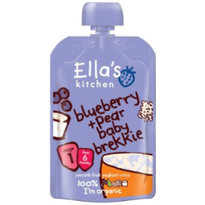 Ella’s Kitchen Blueberry and Pear Baby Brekkie 100g