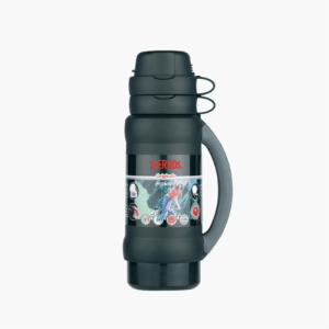 Thermos 34 Range Glass Flask Black 1.0lt