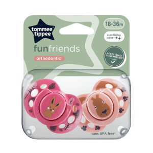 Tommee Tippee Fun Friends Soothers 18-36m