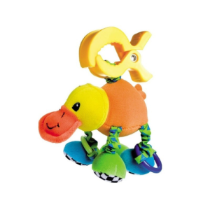 Canpol Babies Soft Toy Rattle With Hanger - Assorted