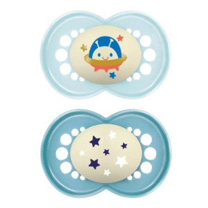 MAM Perfect Night 18-36+M Soother Blue