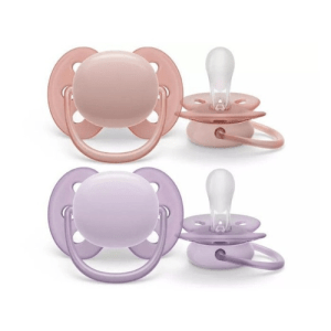 Avent Ultra Soft Soother 0-6m - Pink